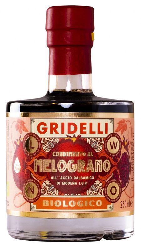 Gridelli | ACETO BALSAMICO AL MELOGRANO 250 ml 
