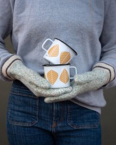 Hovedbilde Emaljekopp - oker