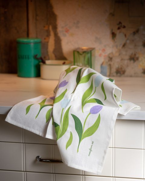 Kj&oslash;kkenh&aring;ndkle TULIPAN lilla/bl&aring;